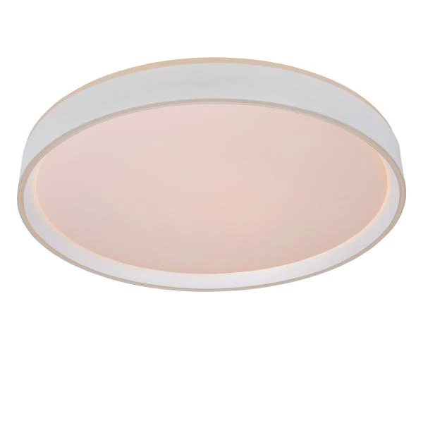 Lucide NURIA - Plafonnier - Ø 50 cm - LED 3 StepDim - 1x36W 2700K - Blanc - détail 1